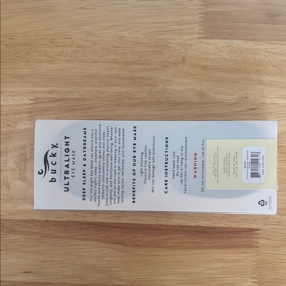 Pink Sleep Mask - Picture 2 of 2